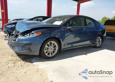 2019 Ford Fusion Hybrid Se z USA, uszkodzony, nr VIN 3FA6P0LU0KR185079